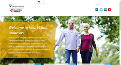 Desktop Screenshot of heartclinicarkansas.com
