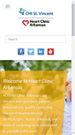 Mobile Screenshot of heartclinicarkansas.com