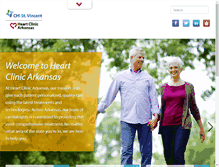 Tablet Screenshot of heartclinicarkansas.com
